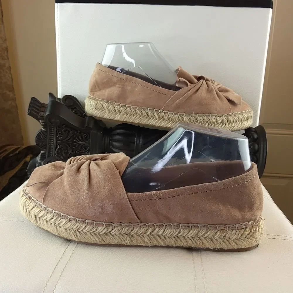 Crown Vintage pinkish/taupe Hermosa espadrilles